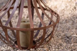 Lanterns|Garden Décor^Nkuku Pothos Large Lantern - Rust