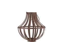 Lanterns|Garden Décor^Nkuku Pothos Large Lantern - Rust