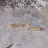 Jewellery & Jewellery Boxes|Jewellery^Nkuku Pritee Ear Climbers - Gold