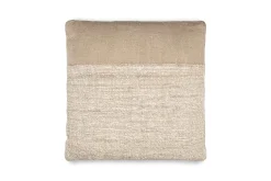 Decorative Home Accessories|Bedroom Textiles^Nkuku Puli Recycled Linen Cushion Cover - Natural