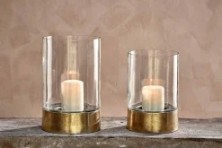 Decorative Home Accessories|Lanterns^Nkuku Rajura Hurricane Lantern