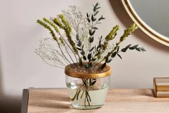 Decorative Home Accessories|Vases^Nkuku Ramla Vase With Lid - Tapered