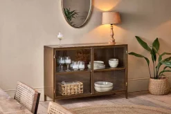Home Office|Kitchen & Dining^Nkuku Ranchi Iron Sideboard