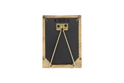 Decorative Home Accessories|Desk Accessories^Nkuku Ranoli Iron Etched Photo Frame - Antique Brass