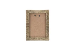 Decorative Home Accessories|Desk Accessories^Nkuku Ranoli Iron Etched Photo Frame - Antique Brass