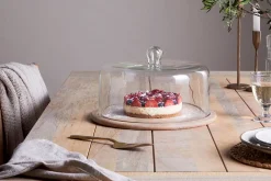 Pantry|Cake Domes & Stands^Nkuku Recycled Glass Cake Dome