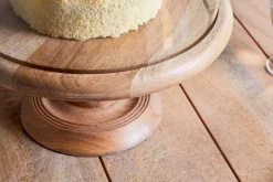 Pantry|Kitchen Storage^Nkuku Recycled Glass Dome Cake Stand