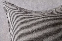 Bedroom Textiles|Cushions^Nkuku Repudi Linen Cushion Cover - Soft Grey