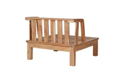 Garden|Garden Seating^Nkuku Sadhi Acacia Wood Outdoor Love Seat - Natural