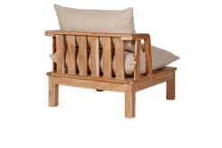 Garden|Garden Seating^Nkuku Sadhi Acacia Wood Outdoor Love Seat - Natural