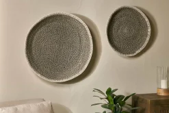 Decorative Home Accessories|Ornaments^Nkuku Sadie Basket Wall Art - Black & Natural