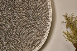 Decorative Home Accessories|Ornaments^Nkuku Sadie Basket Wall Art - Black & Natural