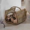 Fireside|Baskets^Nkuku Sadra Rattan Log Basket - Natural