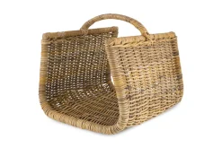 Fireside|Baskets^Nkuku Sadra Rattan Log Basket - Natural