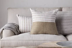 Bedroom Textiles|Cushions^Nkuku Samata Recycled Cushion Cover - Moss