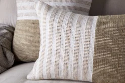 Bedroom Textiles|Cushions^Nkuku Samata Recycled Cushion Cover - Moss