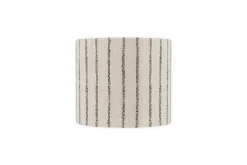 Lampshades|Bedroom^Nkuku Sanja Cotton Stripe Lampshade - Off White & Grey