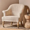 Living|Occasional Chairs^Nkuku Sanja Stripe Armchair