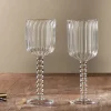 Entertaining Glasses|Wine & Champagne Glasses^Nkuku Santosa Wine Glass - Clear (Set of 2)