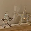 Lanterns|Candles & Candleholders^Nkuku Sanwi Standing Star Brass