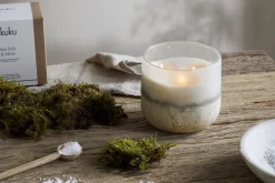 Home Fragrance|Candles^Nkuku Sea Salt & Moss 3 Wick Scented Candle