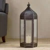Decorative Home Accessories|Lanterns^Nkuku Shalena Lantern - Rust