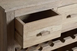 Kitchen Storage|Kitchen & Dining^Nkuku Shanthi Reclaimed Wood Wine Rack - Natural
