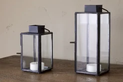 Desk Accessories|Lanterns^Nkuku Sia Mini Table Lantern - Black