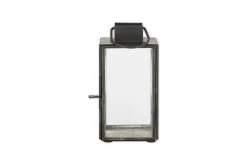 Desk Accessories|Lanterns^Nkuku Sia Mini Table Lantern - Black