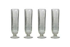 Entertaining Glasses|Wine & Champagne Glasses^Nkuku Sigiri Champagne Glass - Clear - (Set of 4)