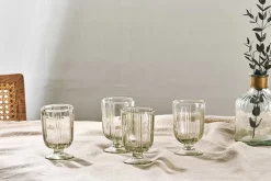 Entertaining Glasses|Wine & Champagne Glasses^Nkuku Sigiri Small Wine Glass - Clear - (Set of 4)