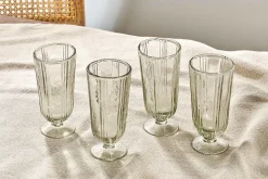 Entertaining Glasses|Wine & Champagne Glasses^Nkuku Sigiri Tall Wine Glass - Clear - (Set of 4)