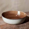 Serving Bowls|Bowls^Nkuku Simi Serving Bowl - Earth - Large