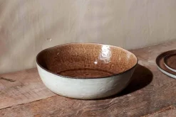 Serving Bowls|Bowls^Nkuku Simi Serving Bowl - Earth - Large