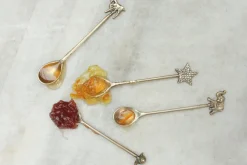 Cutlery|Cutlery^Nkuku Snail Spoon Gift Set - Antique Brass (Set of 2)