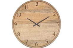 Decorative Home Accessories|Clocks^Nkuku Som Mango Wood Clock - Natural
