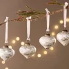Baubles & Tree Decorations^Nkuku Suhana Baubles - Large - (Set of 4)