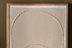 Decorative Home Accessories|Wall Art^Nkuku Suheed Cotton & Mango Wood Wall Art - Natural
