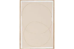 Decorative Home Accessories|Wall Art^Nkuku Suheed Cotton & Mango Wood Wall Art - Natural