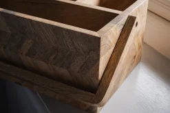 Bathroom Accessories^Nkuku Sukha Mango Wood Caddy - Natural