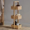 Bathroom Accessories^Nkuku Sukha Mango Wood Storage Caddy - Natural