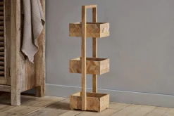 Bathroom Accessories^Nkuku Sukha Mango Wood Storage Caddy - Natural