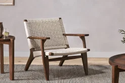 Living|Occasional Chairs^Nkuku Surat Woven Lounger - Natural