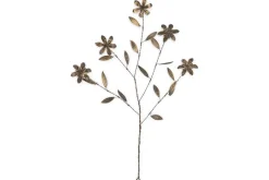 Desk Accessories|Ornaments^Nkuku Svara Stem Flower - Antique Brass