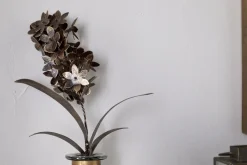 Ornaments^Nkuku Svara Stem Hyacinth - Antique Brass