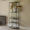 Home Office|Hallway & Bootroom^Nkuku Tanvi Display Shelf - Black - Narrow
