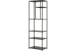 Home Office|Hallway & Bootroom^Nkuku Tanvi Display Shelf - Black - Narrow