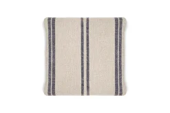 Bedroom Textiles|Cushions^Nkuku Tendali Linen Stripe Cushion Cover - Navy