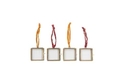 Photo Frames^Nkuku Tiny Kiko Frame Antique Brass (Set of 4)