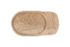 Trays & Platters^Nkuku Tivisha Mango Wood Serving Board - Natural